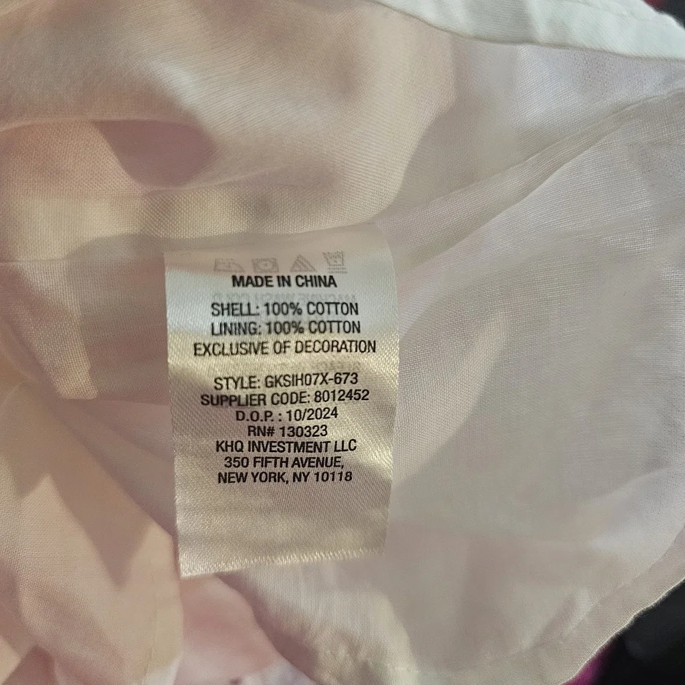 Gap Kids Girls Woven Dress PinkSize L 10-12